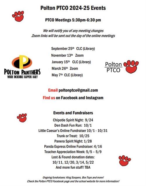 PTCO Events